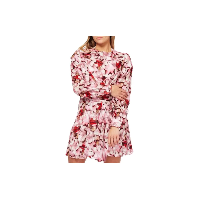 IRO NIGHT Long-Sleeved Dresses Women's Pink-2