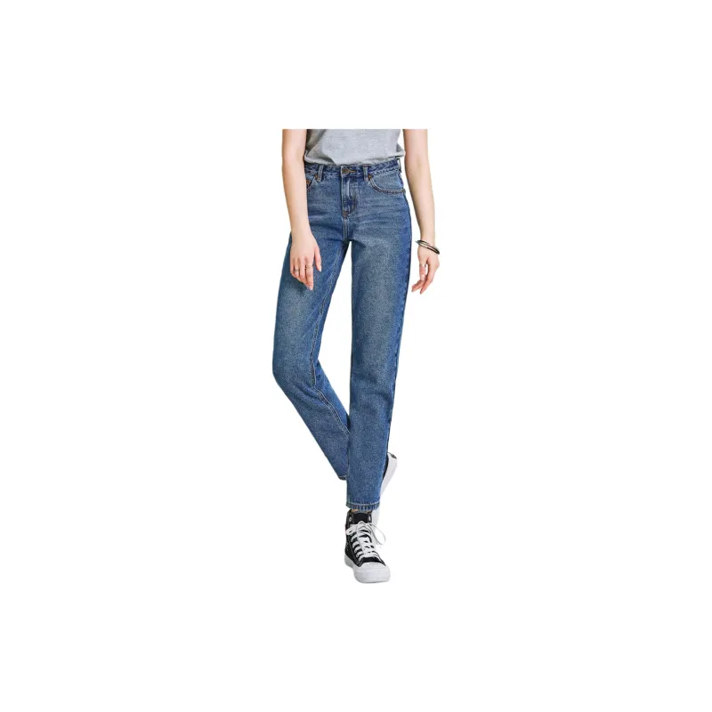 HAVVA Ankle Length Jeans Women's Blue-0