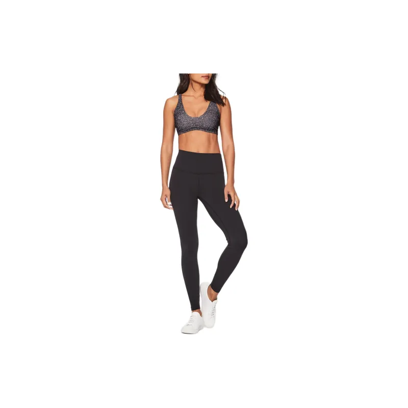 Lululemon Nulu™ Full Freedom Sports Underwear Women's Black/White Snowflake-3