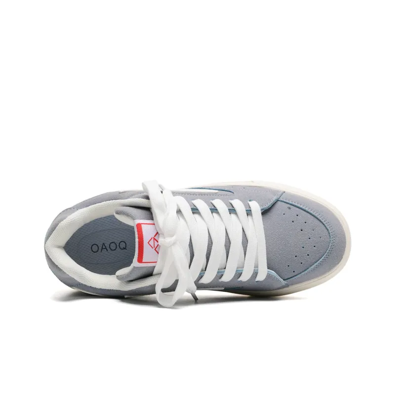 OAOQ Low Top Skateboard Shoes Unisex Pastel Pink-12