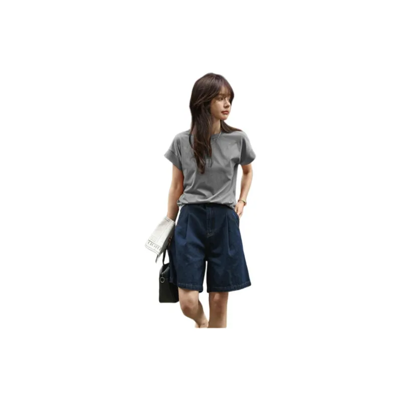 MT T Shirts Women's Gray-1
