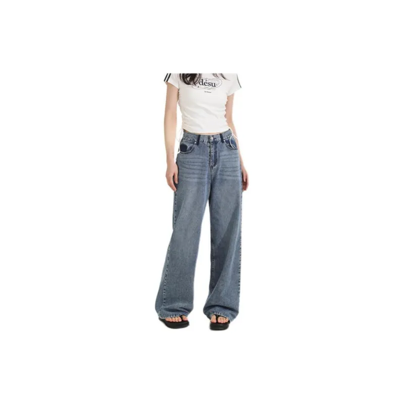 DESSUU SS24 Jeans Women's Light Blue-4