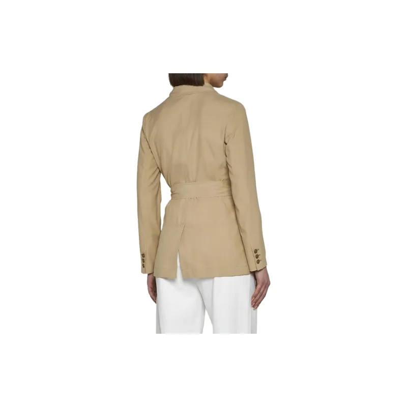 MaxMara Belted Overshirt Jacket-2