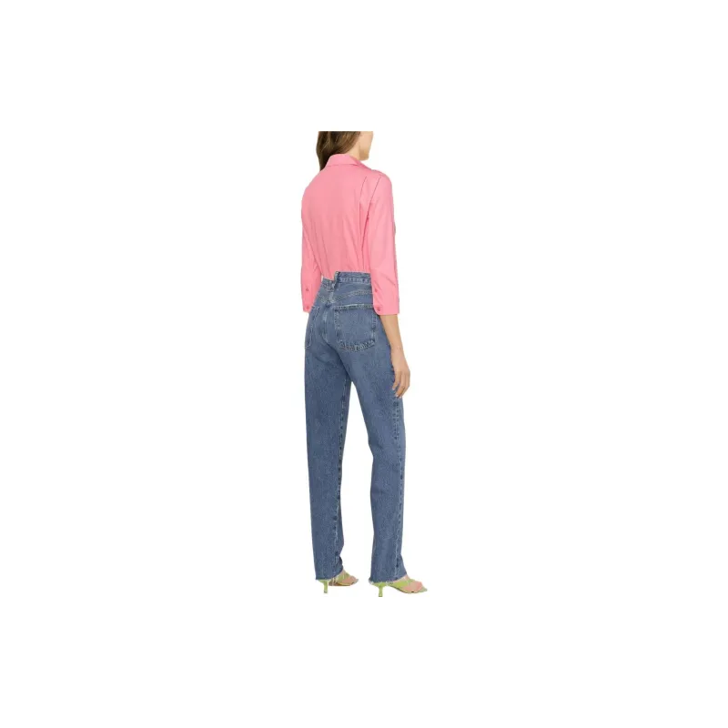 AGOLDE High-rise Straight-leg Jeans-3