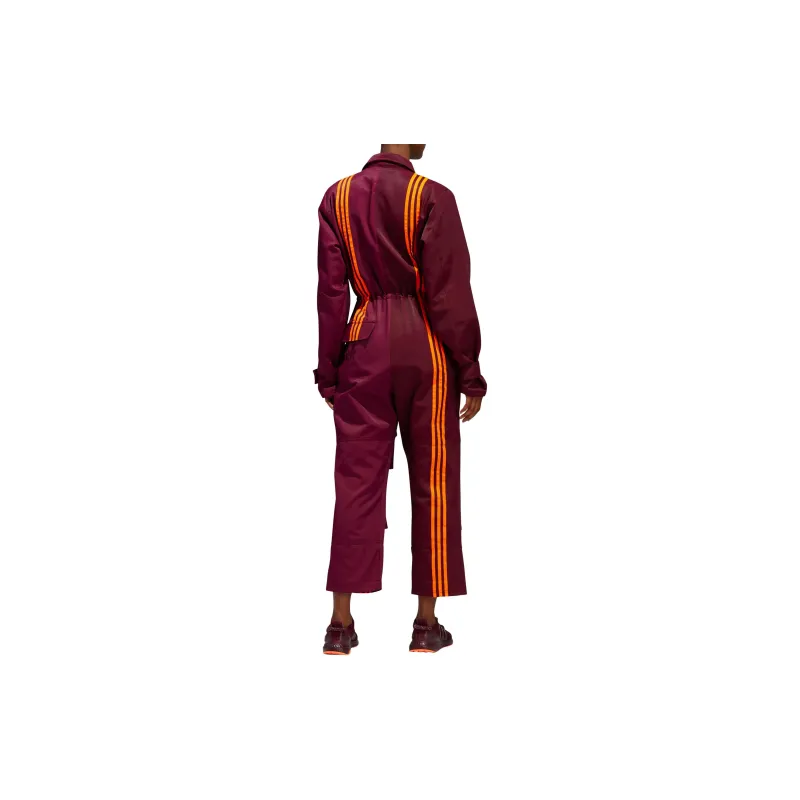 Adidas Ivy Park Jumpsuit Maroon/Solar Orange-3