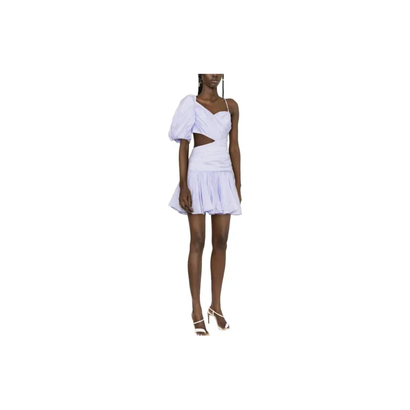 Sandro Short-Sleeved Dresses Women's Light Purple-1