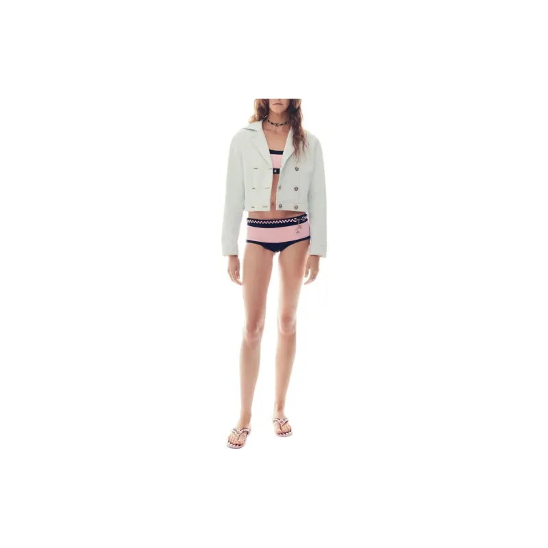 CHANEL SS24 Split Swimsuit Women's Multicolor-2