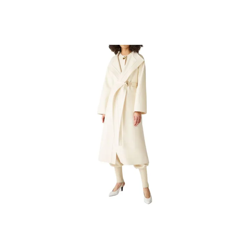 Loro Piana Gerry Coat Coats Women's Nougat-3