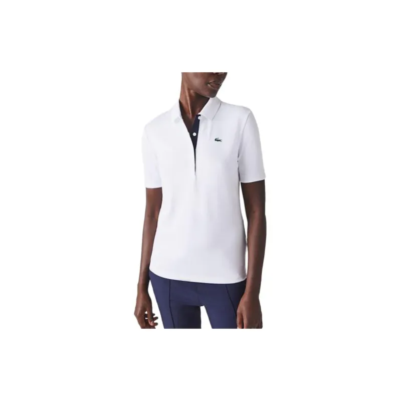 LACOSTE Polo Shirt Women's White-1