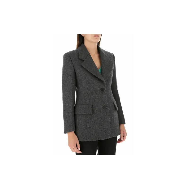 PRADA Jackets Women's Gray-2