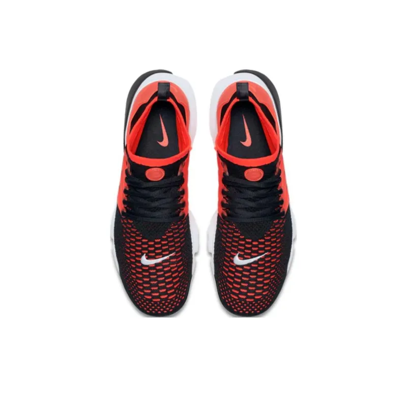Nike Air Presto Ultra Flyknit 'Black Bright Crimson'-3