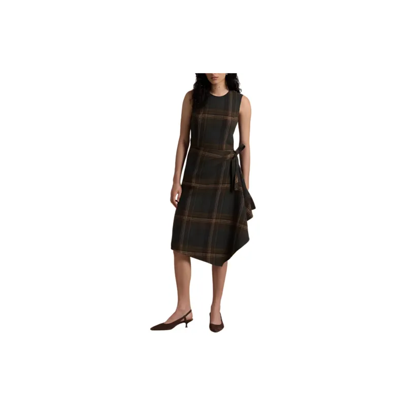 Polo Ralph Lauren FW24 Sleeveless Dress Women's Green-4