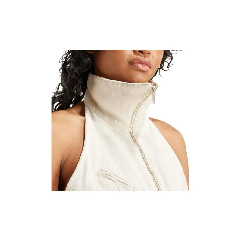 Adidas Originals Montreal Cropped Denim Vest-5