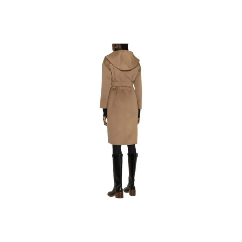 'S MAX MARA Coats Women's Brown-3