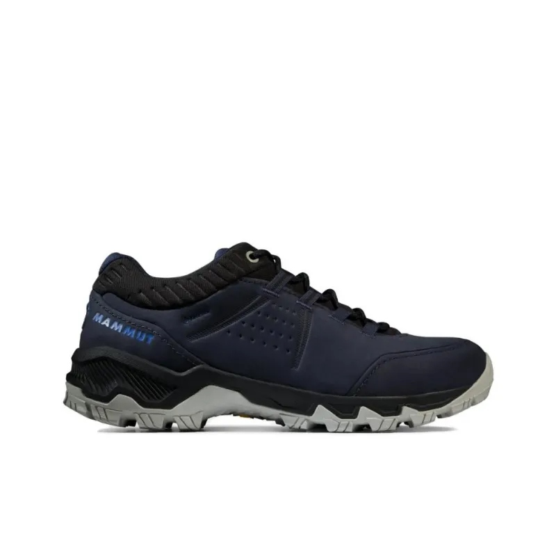 MAMMUT Nova 4 Anti Slip Wear Resistant Low Top Hiking Shoes Women's Ocean Black-1