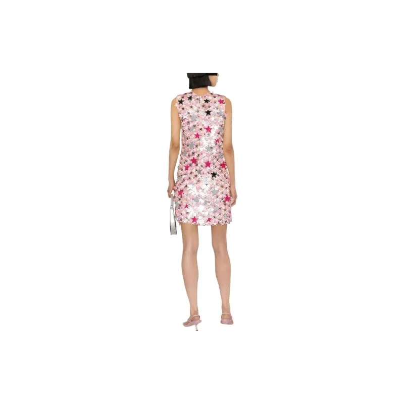 MSGM Sleeveless Dresses Women's Pink-2