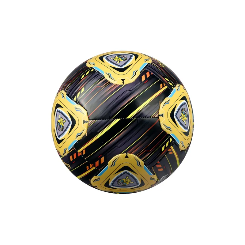 ProSelect x Transformers Size 5 Soccer PU Machine Stitched Soccer Ball Unisex Black Yellow-4