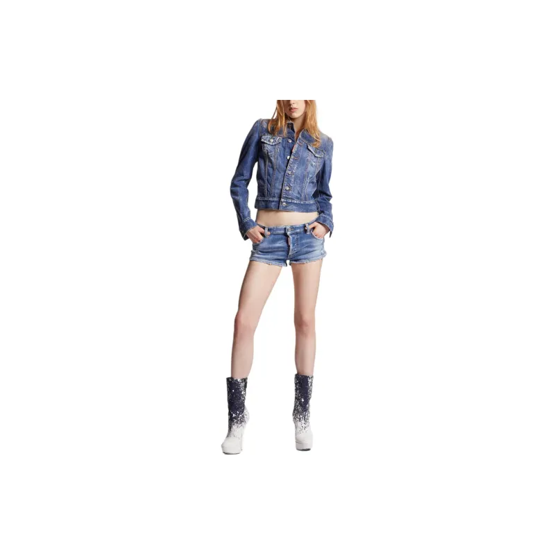 DSQUARED 2 Distressed Denim Jacket-2