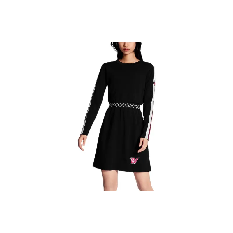LOUIS VUITTON 10176 Dress Women's Black-1