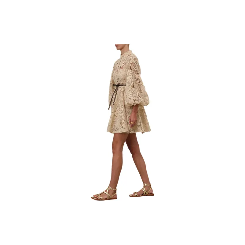 Zimmermann Waverly Lace Mini Dress-4