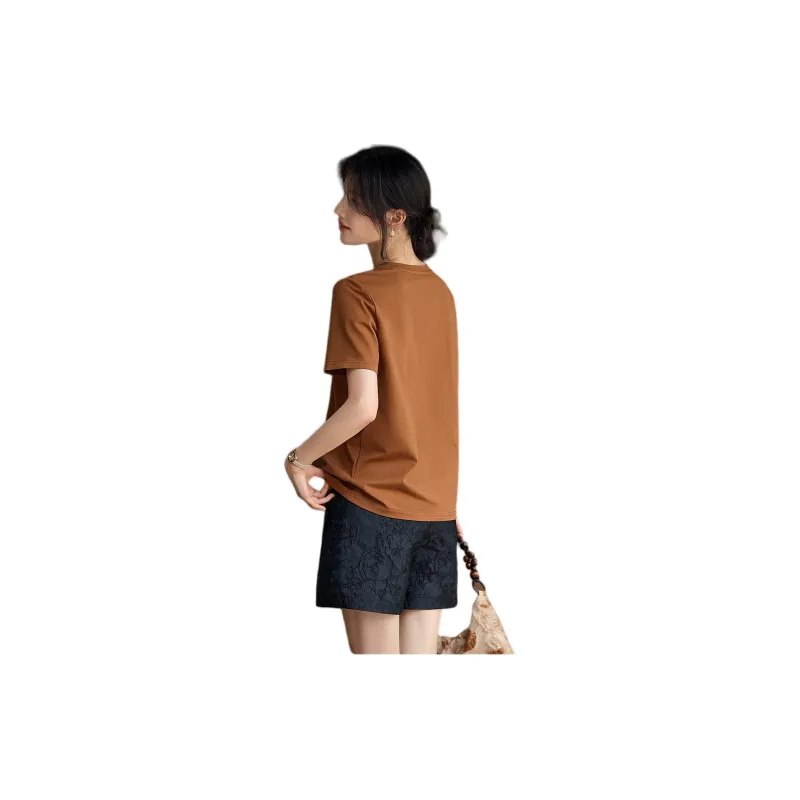 XWI T Shirt Women's Ginger Yellow-2