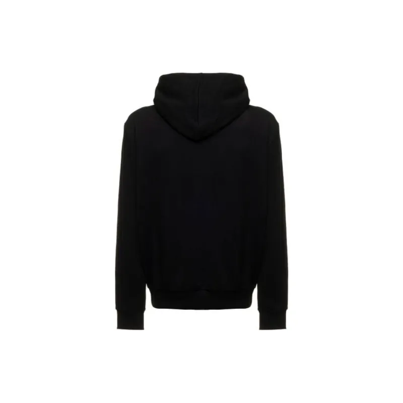 BALMAIN Logo Printed Drawstring Hoodie-1