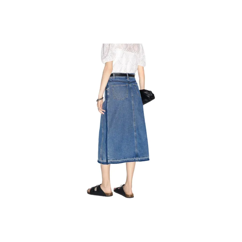 Bethine Denim Long Skirt Women's-1
