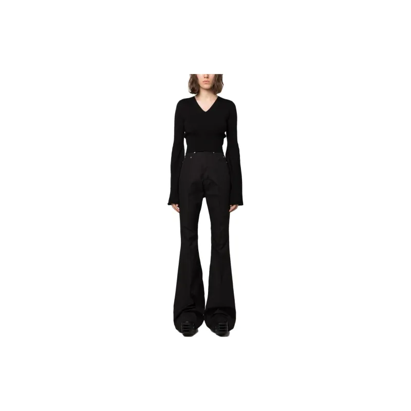 RICK OWENS Bolan Bootcut Trousers-1