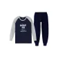 703 Navy Blue Multicolor Sailboat