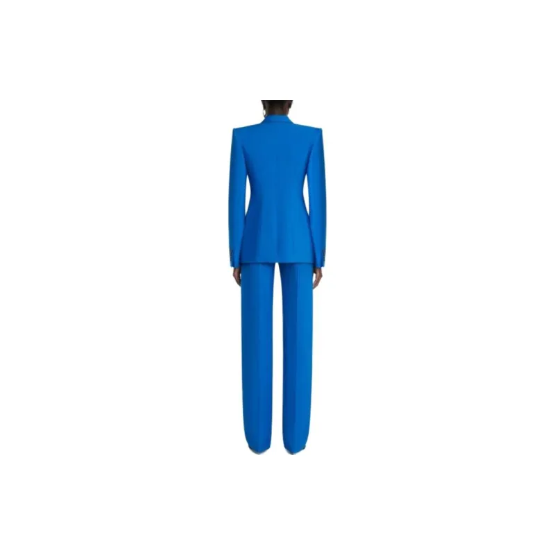 Alexander McQueen Double Breasted Long Sleeved Blazer-3