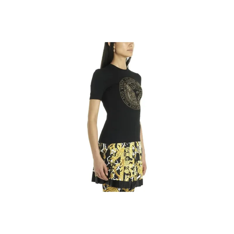 VERSACE T Shirts Women's Black-2