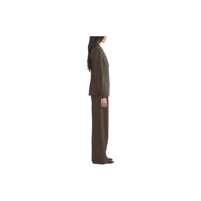 ARITZIA FW24 Babaton Intelligence Blazer Business Suit Women's Heather Rich Mocha Brown/Khaki-3
