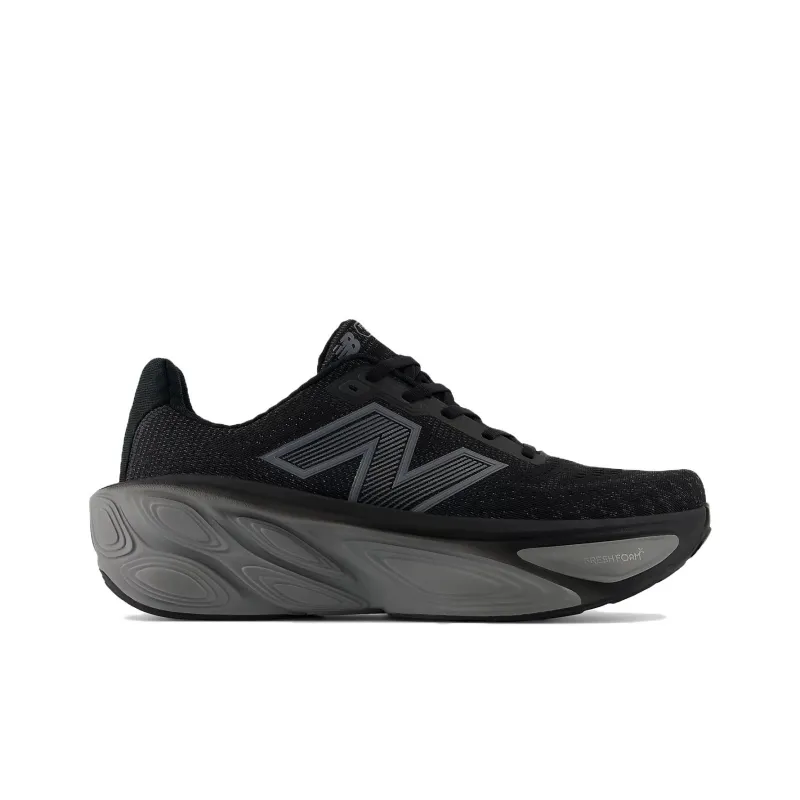 New Balance Fresh Foam X More V5 Black Linen Silver Metallic-1
