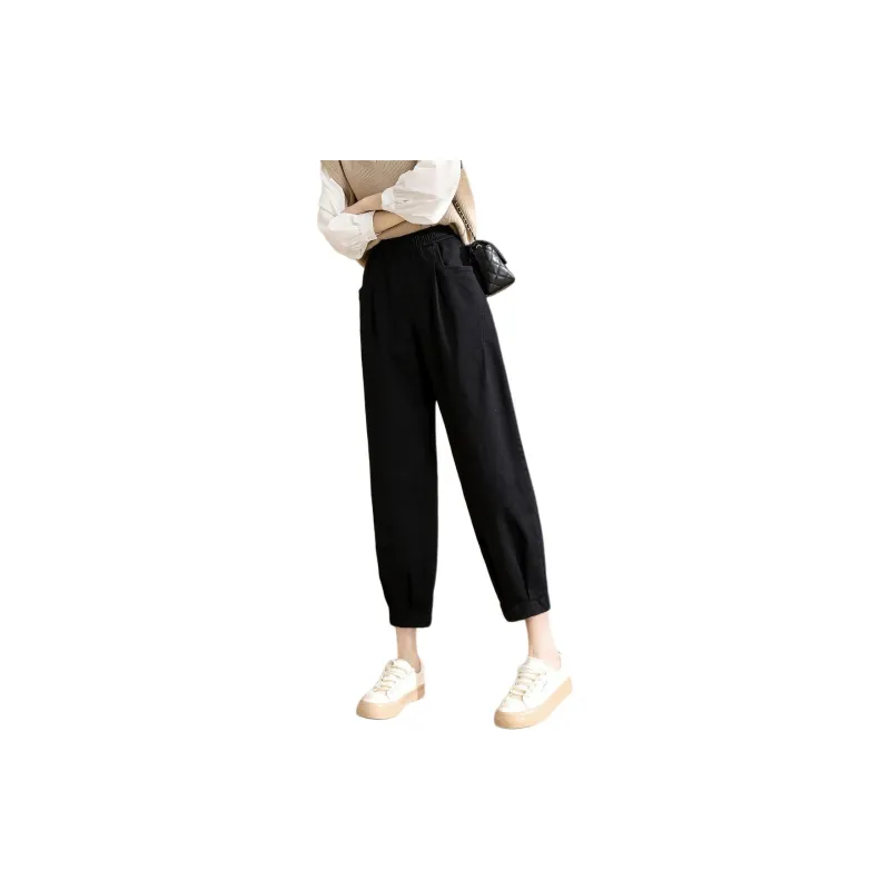 TERRE BLEUE Casual Pants Women's Black-2