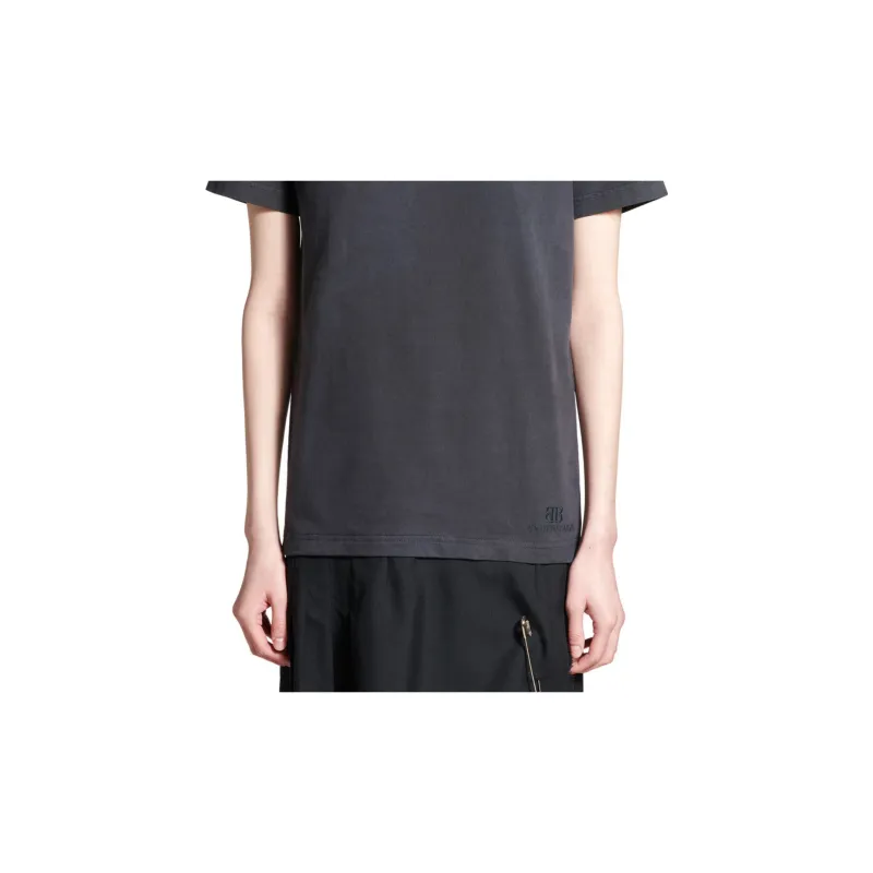 Balenciaga Layered Destroyed T Shirt Dress-4