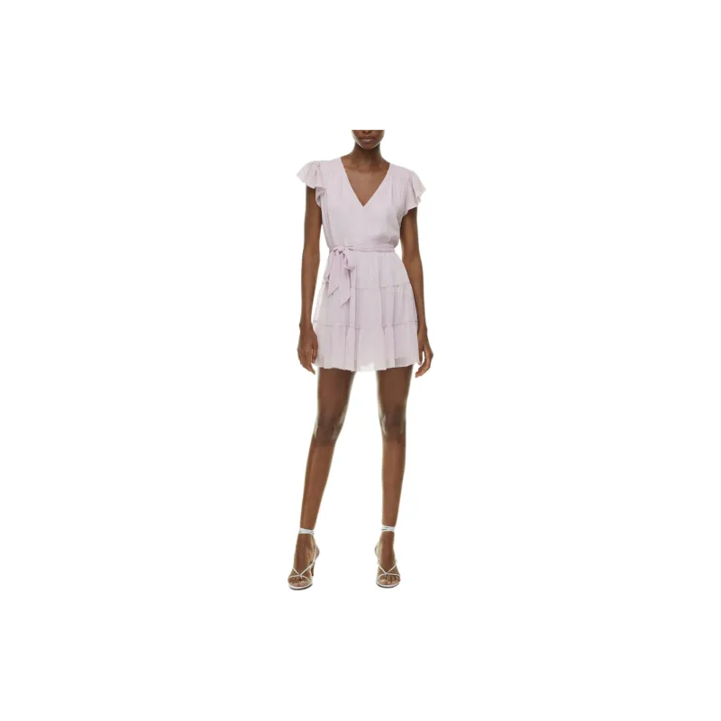 ARITZIA Little Moon Sol Dress Short-Sleeved Dresses Women's Sugarplum Lilac/Sugar Plum Purple Lilac-2