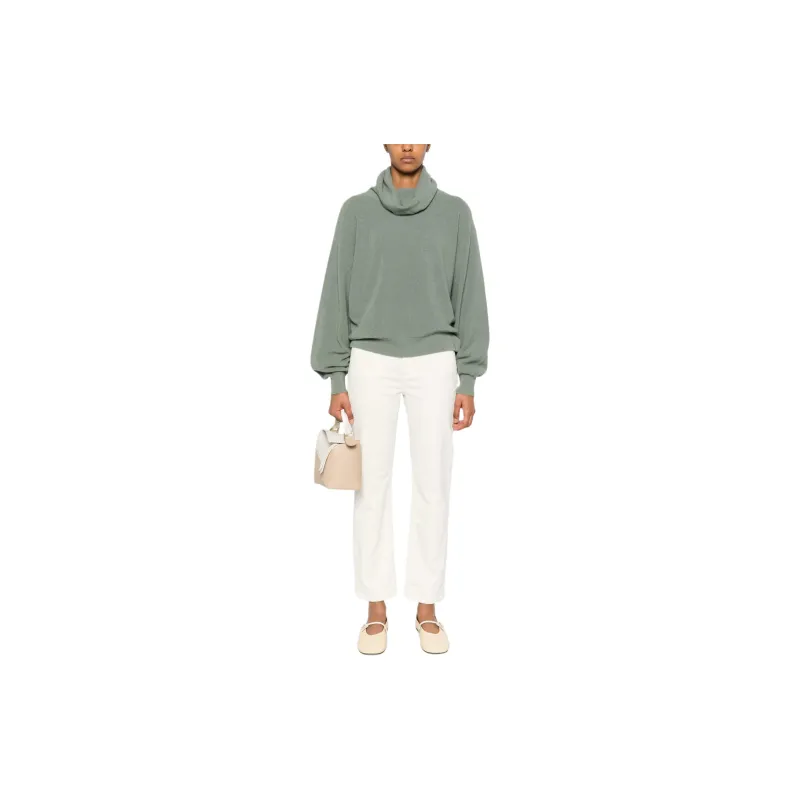 DVF Diane Von Furstenberg FW24 Knitwear Women's Sage Green-1