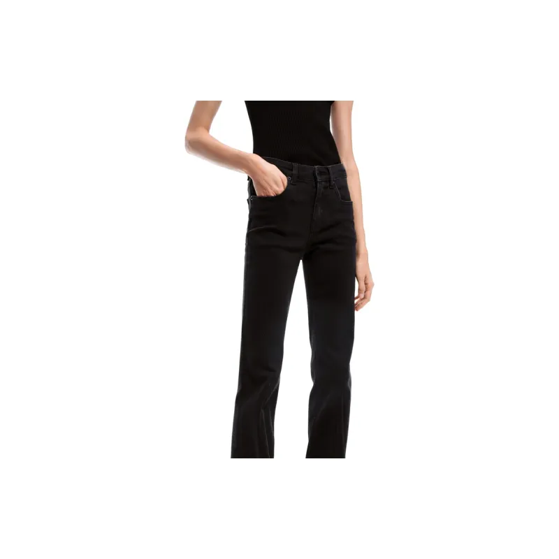 MO&CO Jeans Women's Denim Black-4