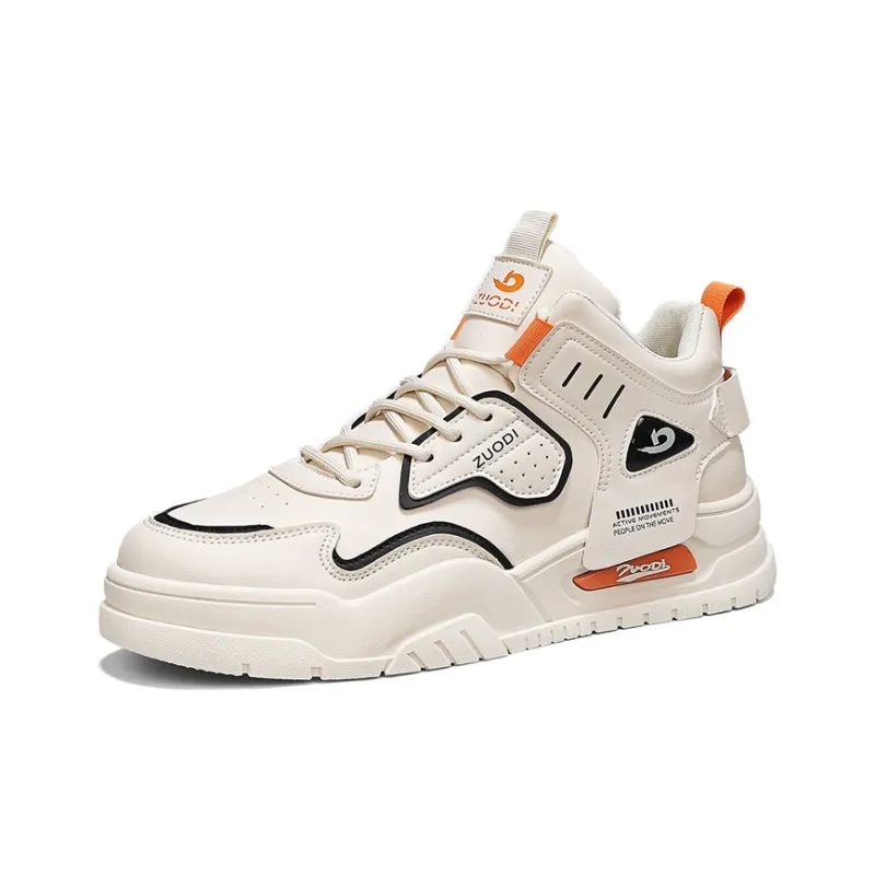 DM Wear-Resistant Height Increasing Mid-Top Skateboard Shoes Men's Box Included-7