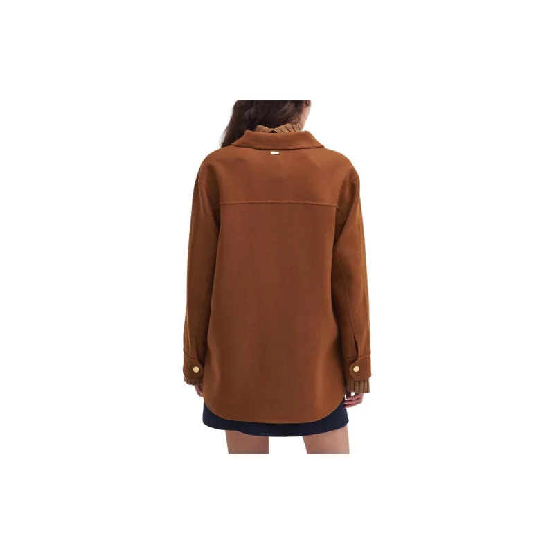 BARBOUR SS24 Shirt Women's Orange Yellow-4