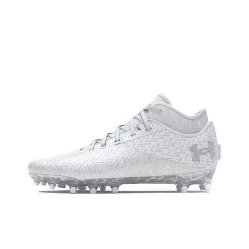 Under Armour Wear Resistant Soccer Shoes Men's White