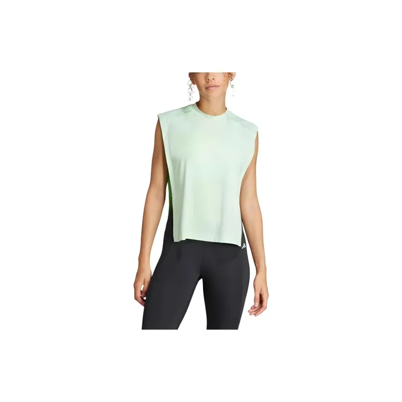 Adidas Power Performance Sport Vests Women's Half Green-1