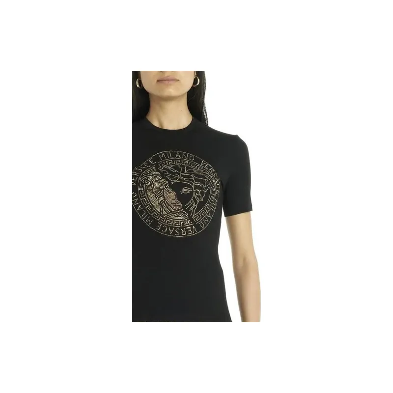 VERSACE T Shirts Women's Black-6