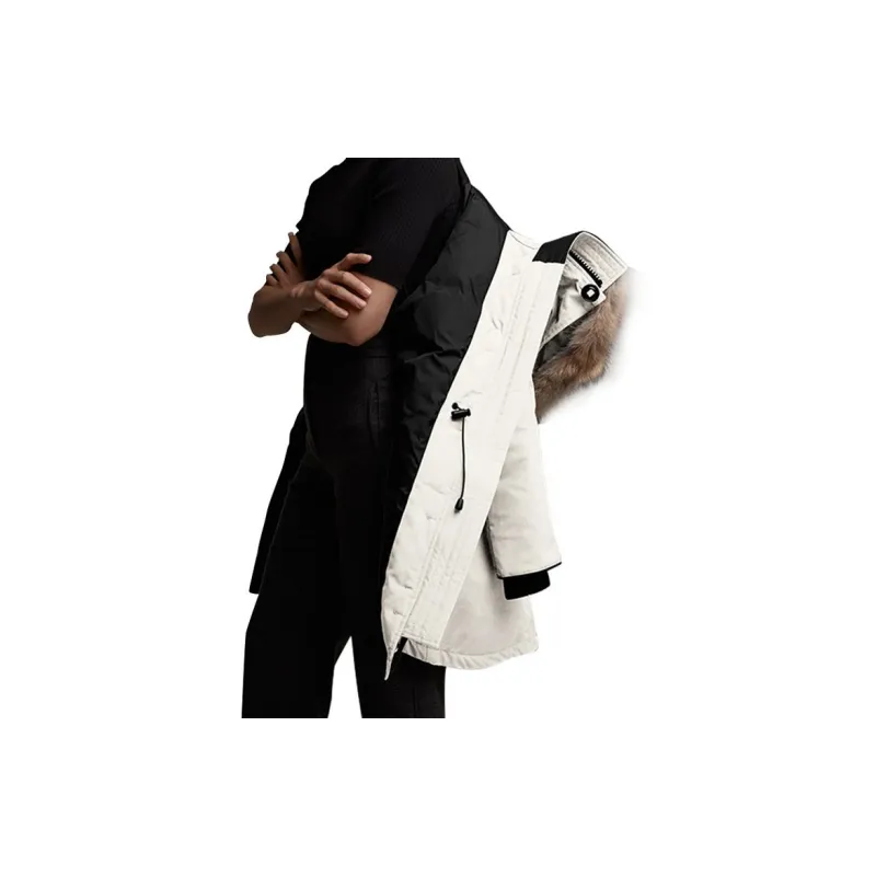 Canada Goose Down Jacket Winter Women's Dawn White-2