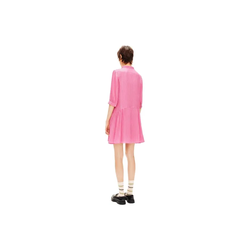 PSALTER Long Sleeved Dresses Women's Fuchsia-1