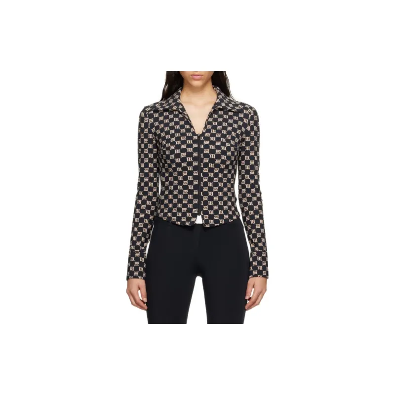 Misbhv Collared Zip Up Top-5