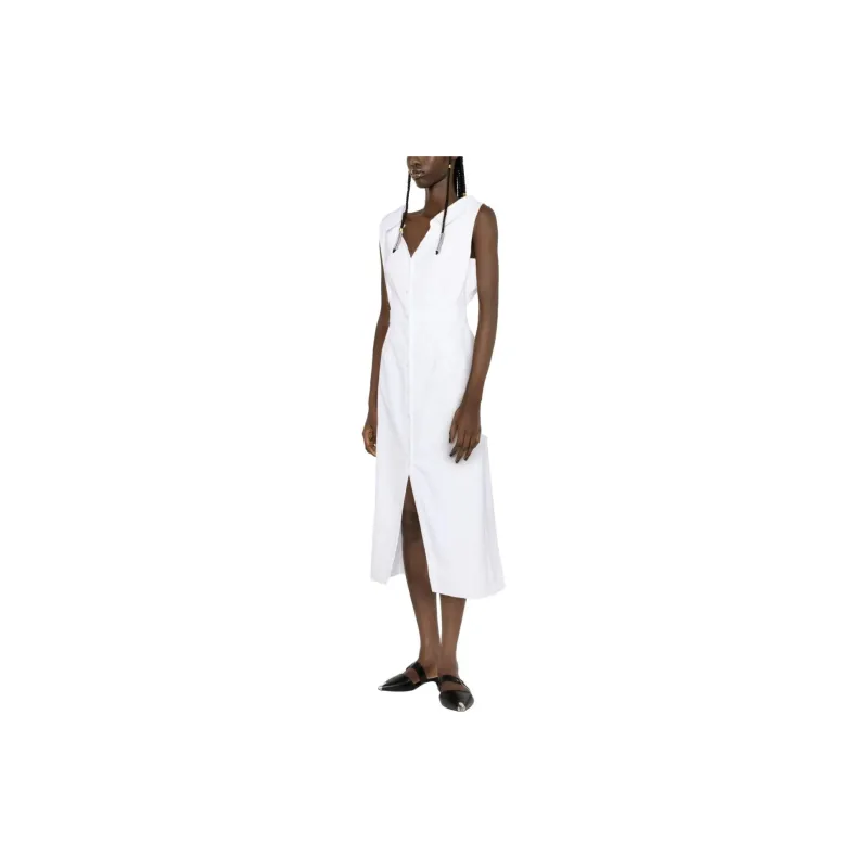Alexander McQueen V Neck Shirt Dress-3