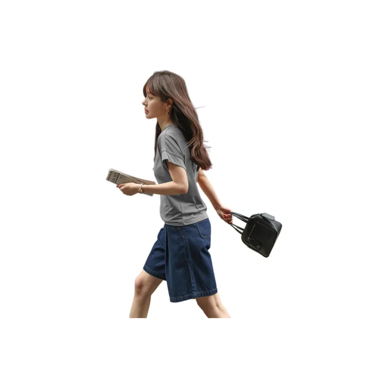 MT T Shirts Women's Gray-3