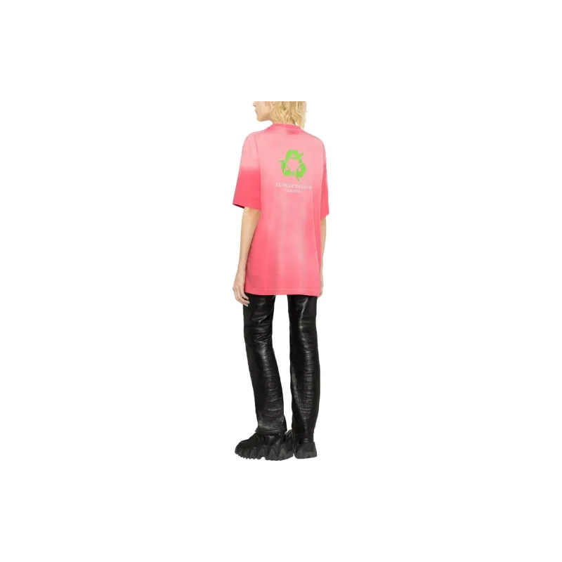 Vetements Not Doing Shit Today T Shirt 'Washed Pink'-2