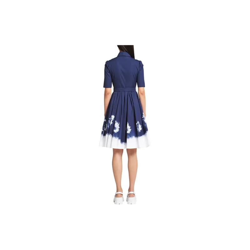 PRADA SS21 Short-Sleeved Dresses Women's Blue-2
